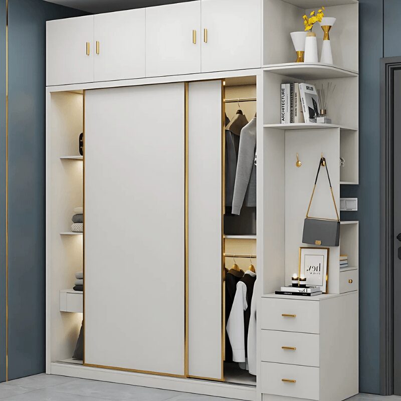 7 cách thiết kế tủ quần áo cho phòng nhỏ tiết kiệm diện tích 3 7 cách thiết kế tủ quần áo cho phòng nhỏ tiết kiệm diện tích