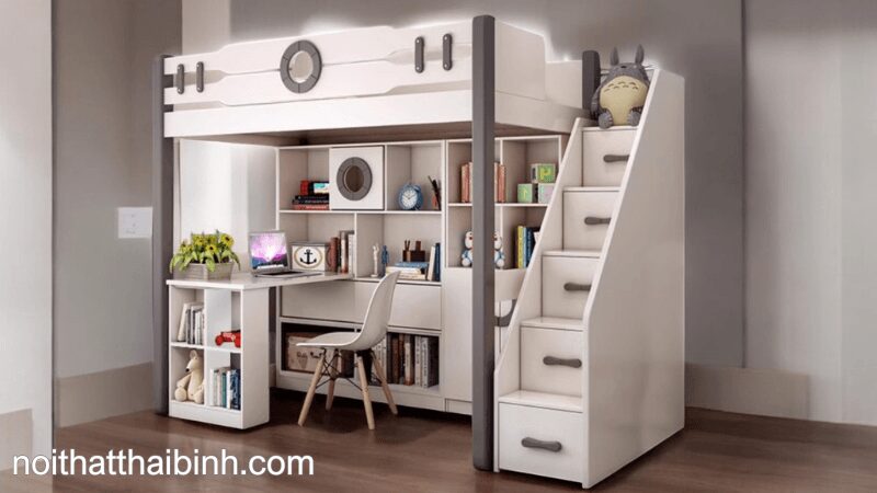 100+ Mẫu giường tầng cho người lớn và trẻ em xinh xắn 38 Giường tầng cho người lớn