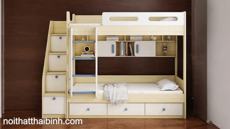 100+ Mẫu giường tầng cho người lớn và trẻ em xinh xắn 41 Giường tầng cho người lớn