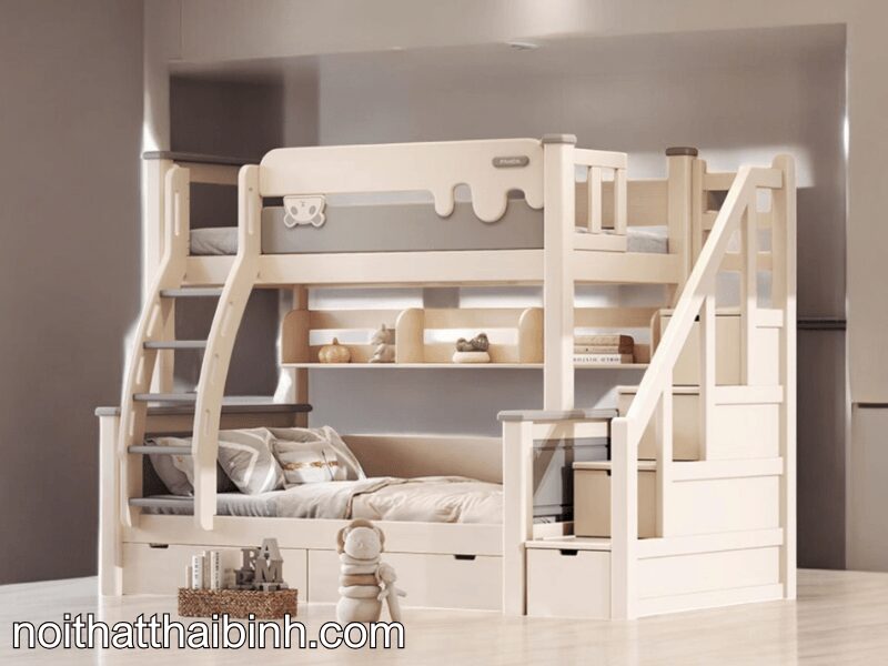 100+ Mẫu giường tầng cho người lớn và trẻ em xinh xắn 29 Giường tầng cho người lớn