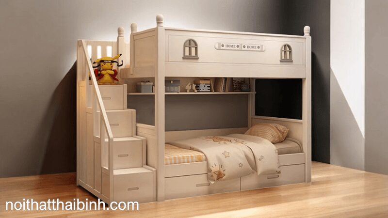 100+ Mẫu giường tầng cho người lớn và trẻ em xinh xắn 37 Giường tầng cho người lớn