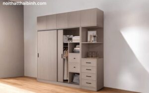 Cách sắp xếp tủ quần áo