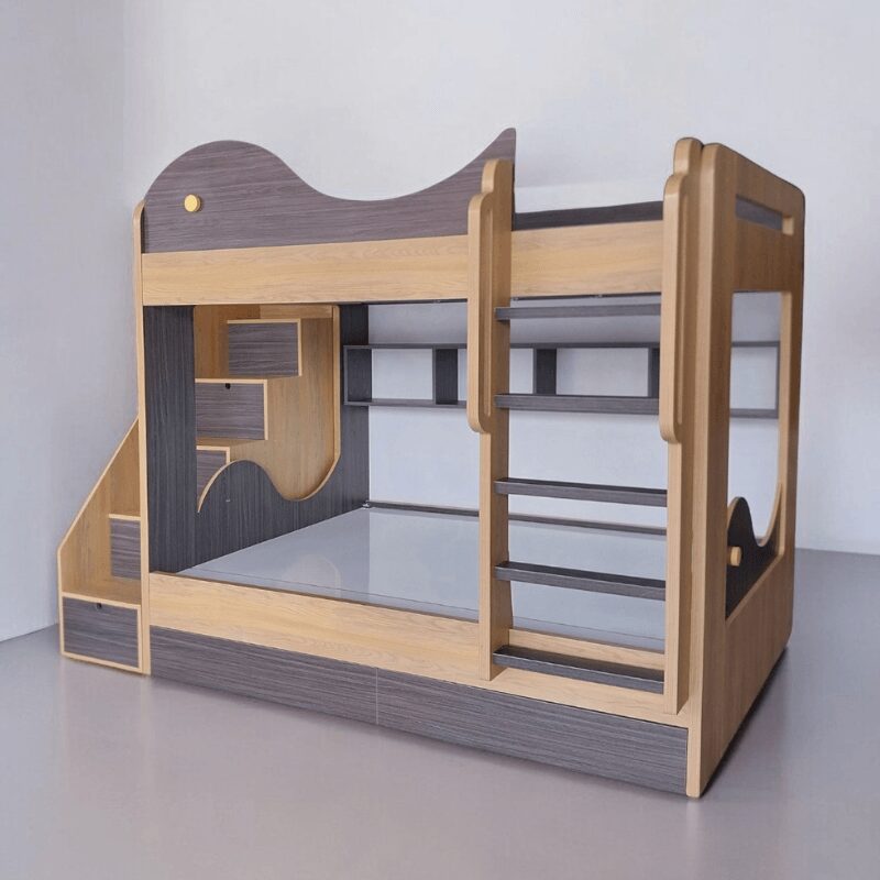 Giường tầng cho bé MS 3175 21 Giường 2 Tầng