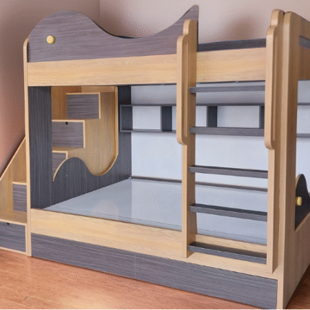 Giường tầng cho bé MS 3175 11 Giường 2 Tầng