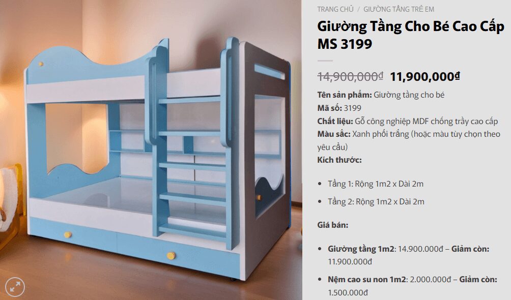 TOP 50+ thiết kế giường tầng cho phòng nhỏ 61 TOP 50+ thiết kế giường tầng cho phòng nhỏ