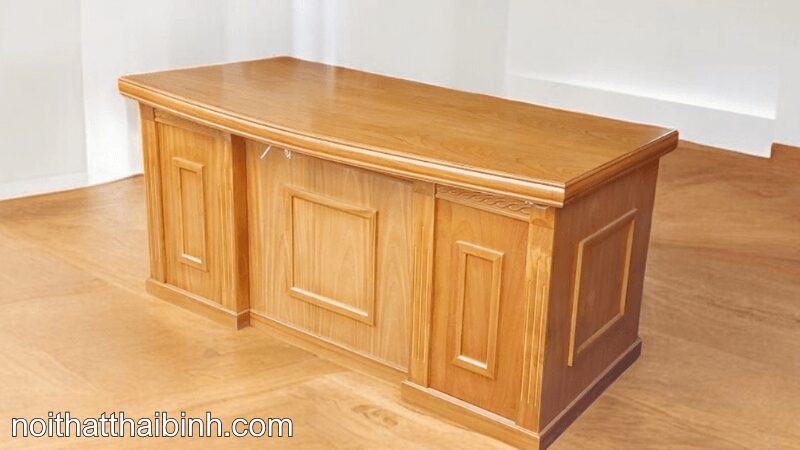 Bàn làm việc gỗ tự nhiên