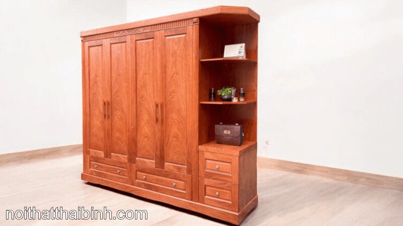 Mẫu tủ quần áo gỗ tự nhiên hiện đại cho không gian sang trọng 22 Mẫu tủ quần áo gỗ tự nhiên hiện đại