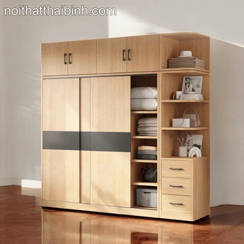 Tủ quần áo đẹp hiện đại cho không gian sống 3 Tư vấn bài trí tủ quần áo đẹp hiện đại phù hợp với căn phòng