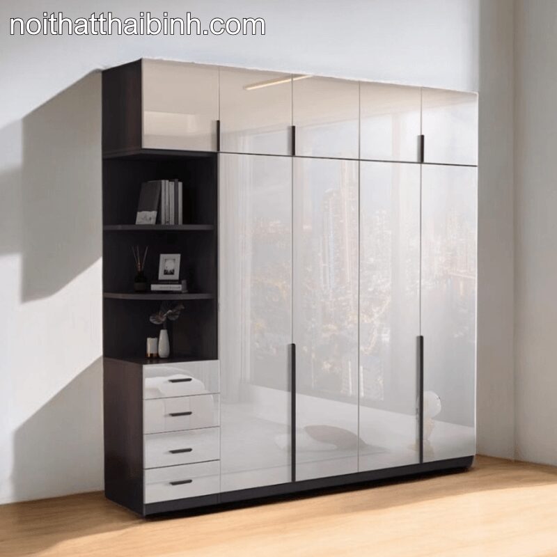 Tủ quần áo đẹp hiện đại cho không gian sống 6 Tủ quần áo đơn giản mà đẹp: lựa chọn hoàn hảo