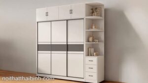 Tủ quần áo đẹp hiện đại tiết kiệm không gian