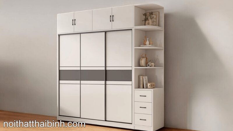 Tủ quần áo đẹp hiện đại cho không gian sống 9 Tủ quần áo đẹp hiện đại tiết kiệm không gian