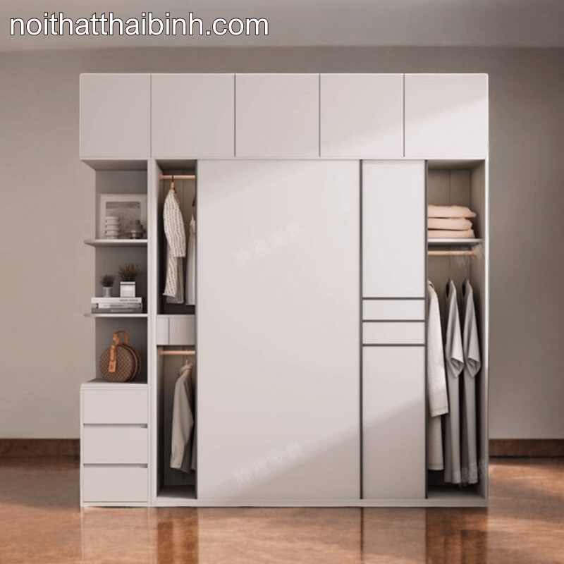 Tủ quần áo đẹp hiện đại cho không gian sống 2 Những ưu điểm nổi bật của tủ quần áo hiện đại