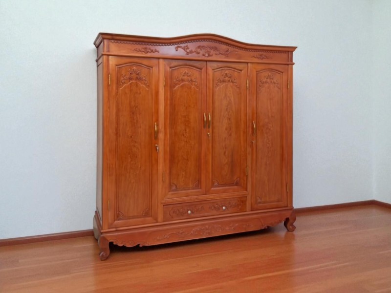 Tủ quần áo gỗ tự nhiên
