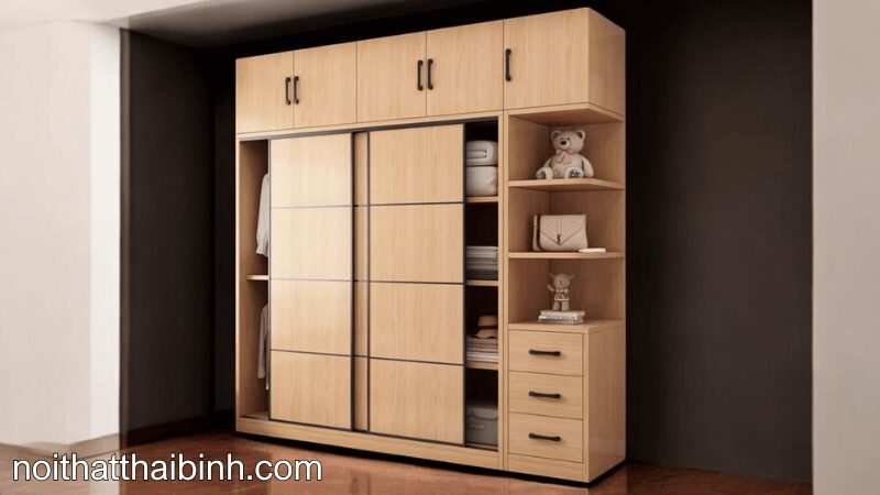 Tủ quần áo mdf