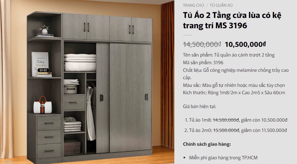300+ mẫu tủ quần áo hiện đại đẹp, sang trọng, đa năng 28 300+ mẫu tủ quần áo hiện đại đẹp, sang trọng, đa năng