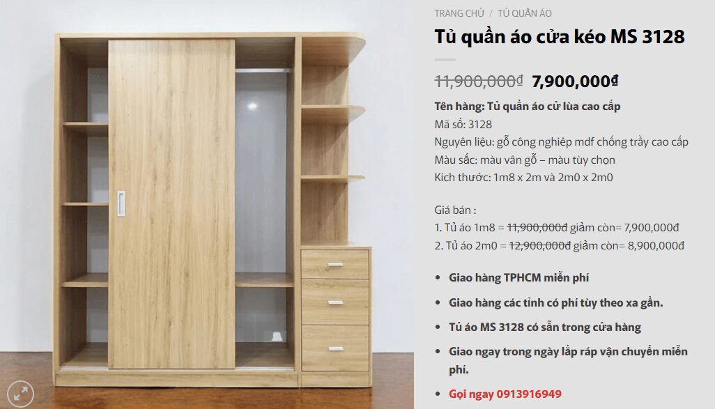 300+ mẫu tủ quần áo hiện đại đẹp, sang trọng, đa năng 36 300+ mẫu tủ quần áo hiện đại đẹp, sang trọng, đa năng