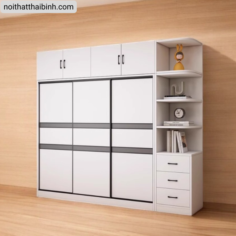 Tủ quần áo gỗ công nghiệp