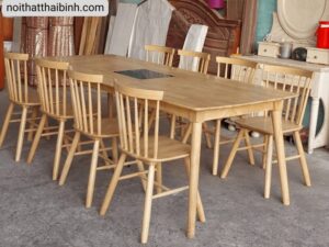 8 lưu ý khi mua bàn ăn gỗ