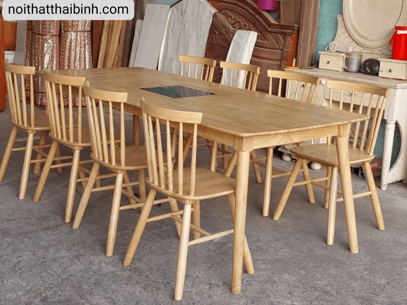 8 lưu ý khi mua bàn ăn gỗ