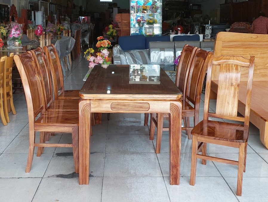 Bảng so sánh loại gỗ làm bàn ăn gỗ tự nhiên