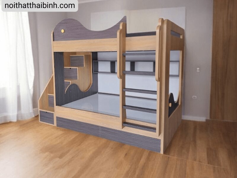 Giường tầng trẻ em có bàn học tiện ích Giường tầng trẻ em có bàn học tiện ích