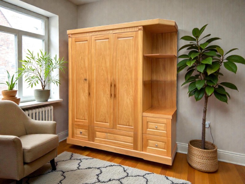 100 mẫu tủ quần áo đẹp cho phòng ngủ hiện đại 16 Mẫu tủ quần áo phòng ngủ