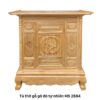 Tủ thờ gỗ gõ đỏ chạm chữ MS 2884