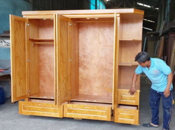3 loại gỗ phổ biến làm tủ quần áo chất lượng