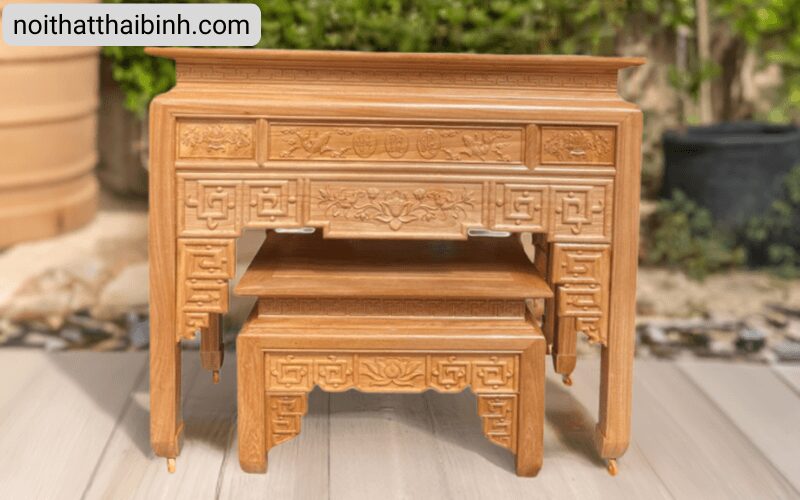 8 điều cần biết khi chọn bàn thờ gỗ 4 8 điều cần biết khi chọn bàn thờ gỗ