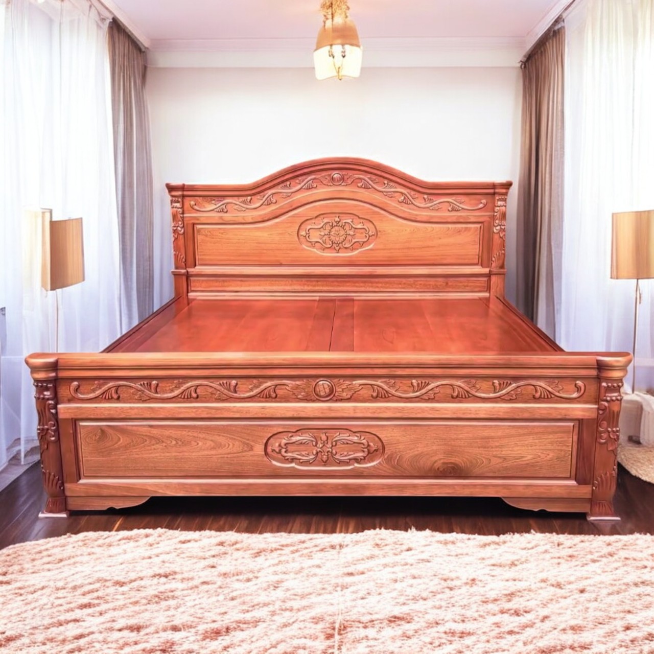7 cách bảo quản giường gỗ trong mùa mưa 2 7 cách bảo quản giường gỗ trong mùa mưa