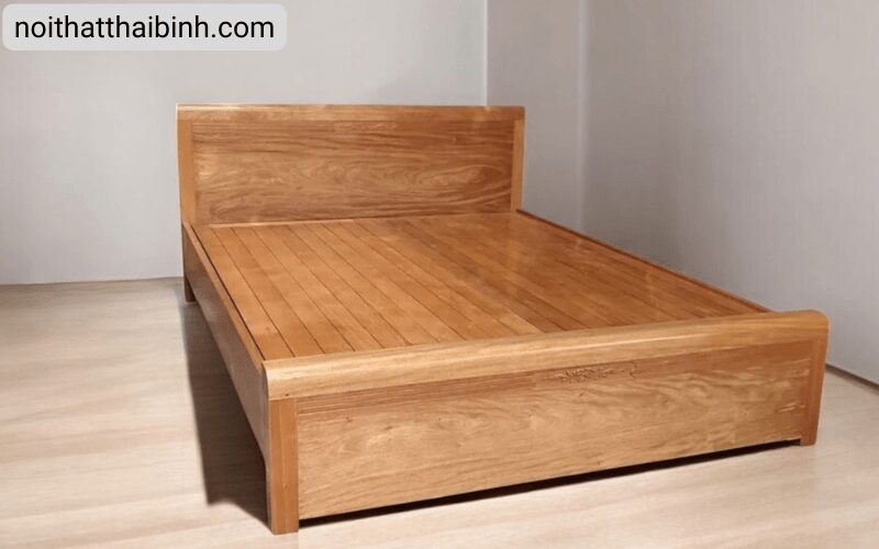 Giường gỗ đơn giản Giường gỗ đơn giản