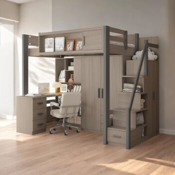 7 loại giường tầng thiết kế đẹp cho trẻ
