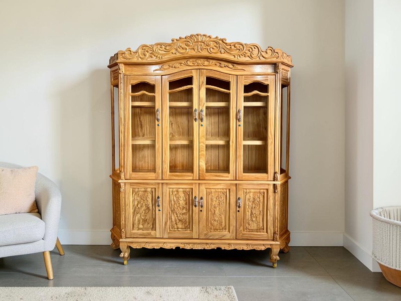Chất liệu gỗ và sai lầm thường gặp khi mua tủ rượu