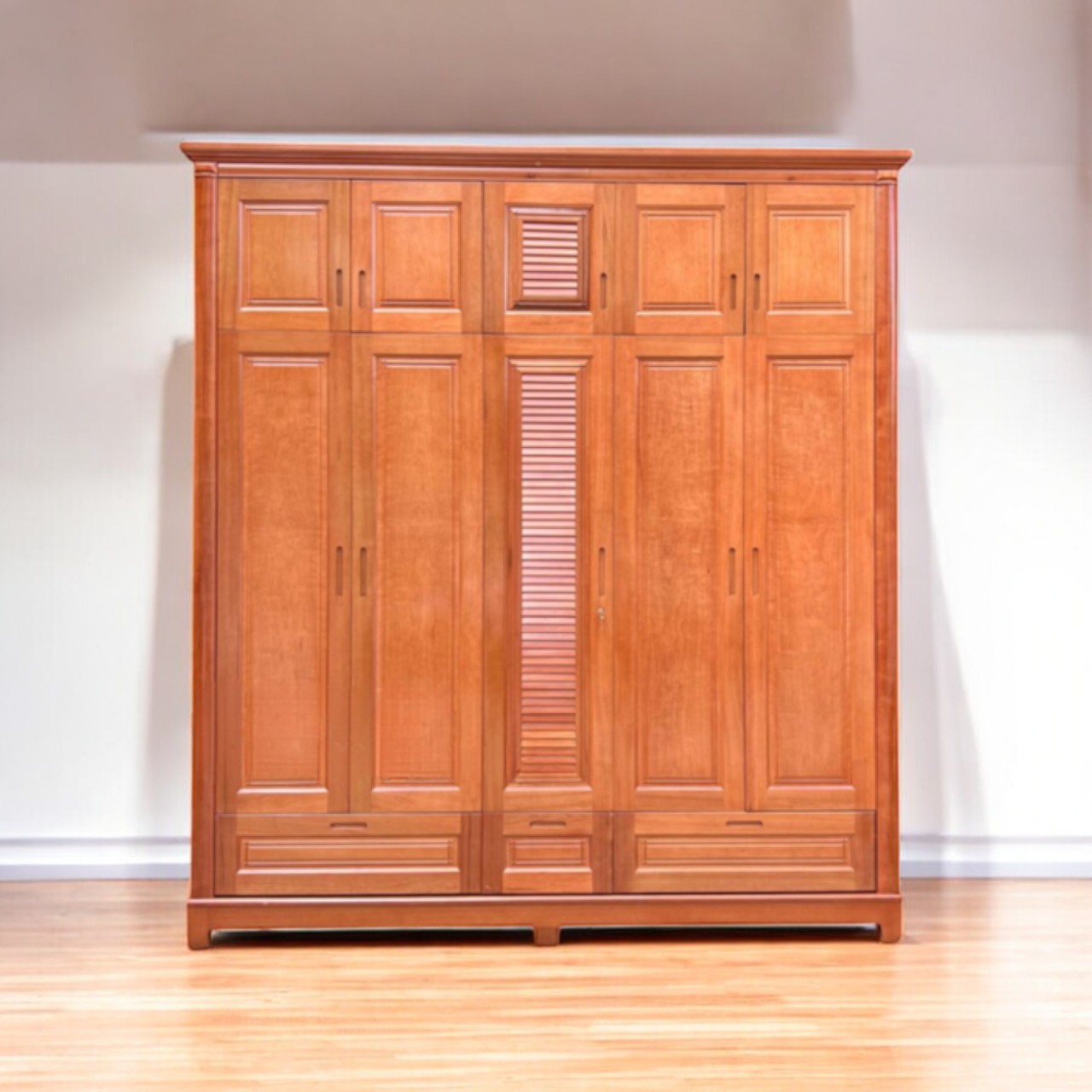 7 Mẫu tủ quần áo âm tường đẹp 4 7 mẫu tủ quần áo gỗ tự nhiên đẹp