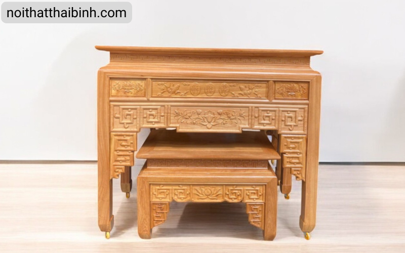 Mẫu tủ thờ đơn giản đẹp Mẫu tủ thờ đơn giản đẹp