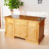 Bàn Giám Đốc Gỗ Tự Nhiên MS 3163 2 Bàn Giám Đốc Gỗ Tự Nhiên MS 3163