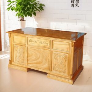 Bàn Giám Đốc Gỗ Tự Nhiên MS 3163
