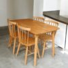 Bàn ăn gỗ 4 ghế MS 3089 3 Bàn ăn gỗ 4 ghế MS 3089