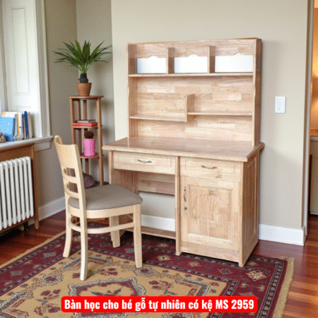 Bàn học cho bé bằng gỗ