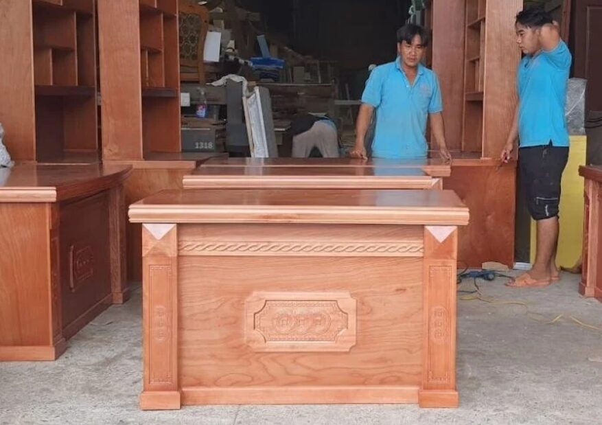 Bàn làm việc gỗ 1m2