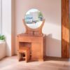 Bàn trang điểm gỗ giá rẻ MS 2061 2 Bàn trang điểm gỗ giá rẻ MS 2061