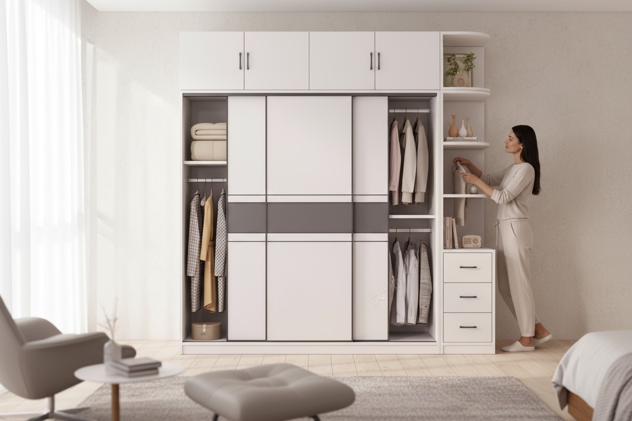 Bảo Quản Và Vệ Sinh Tủ Quần Áo Cánh Lùa Cao Cấp