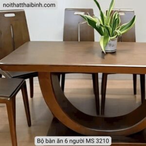 Bộ bàn ăn 6 người MS 3210