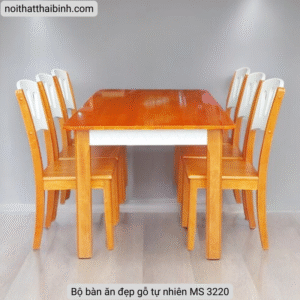 Bộ bàn ăn đẹp MS 3220