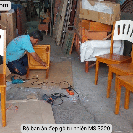 Bộ bàn ăn đẹp MS 3220