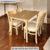 Bộ bàn ghế ăn giá rẻ MS 9853 2 Bộ bàn ghế ăn giá rẻ MS 9853