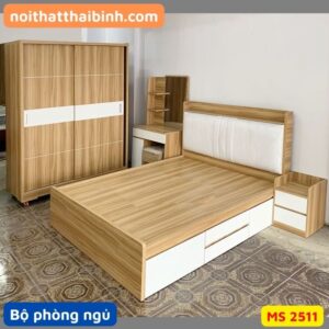 Bộ nội thất phòng ngủ đẹp MS 2511