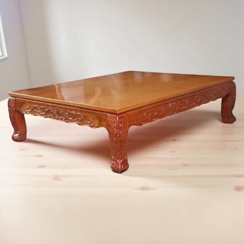 Đi văng gỗ gõ đỏ cao cấp MS 3232 5 Đi văng gỗ gõ đỏ cao cấp giá tốt