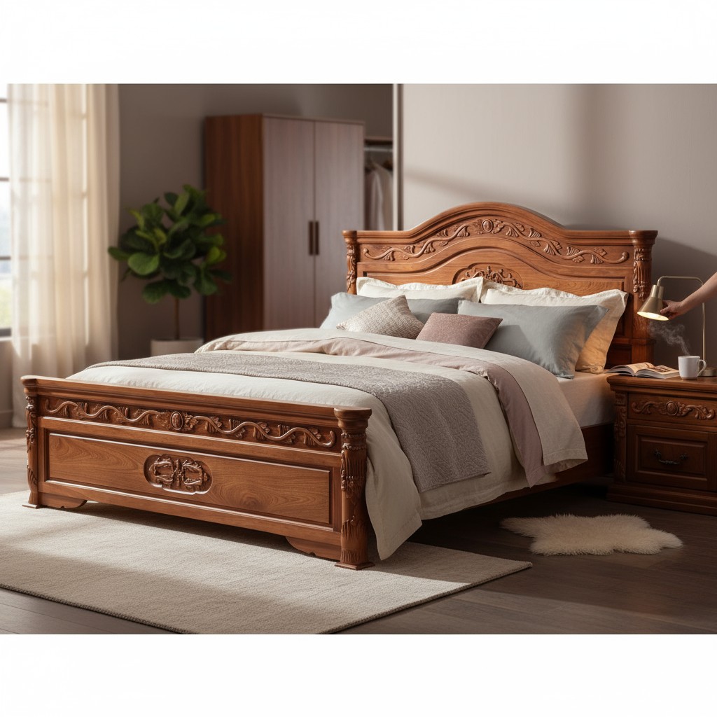 GIƯỜNG GỖ CÔNG NGHIỆP TẠI QUẬN 1 - MẪU ĐẸP GIÁ TỐT 2025 19 Showroom giường gỗ công nghiệp đẹp tại Quận 1