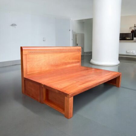 Giường gấp gỗ xoan đào tự nhiên MS 3195